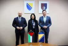 Photo of Okerić i Uk primili ambasadoricu Abu Laban – Institucionalna podrška narodu Palestine