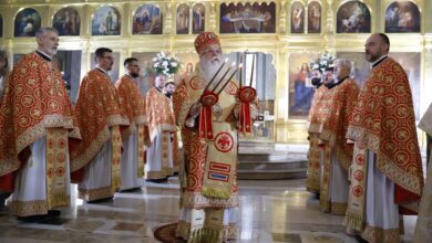 Photo of Vaskršnja liturgija služena u Sabornoj crkvi u Sarajevu