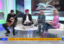 Photo of Zdravko Odorčić i Ljiljana Lili Koci za TVSA: Sarajevo domaćin 8. Međunarodnog pjesničkog festivala