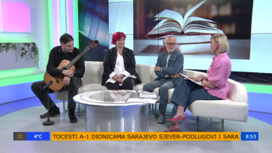 Photo of Zdravko Odorčić i Ljiljana Lili Koci za TVSA: Sarajevo domaćin 8. Međunarodnog pjesničkog festivala