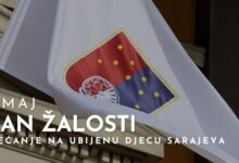 Photo of SUTRA DAN ŽALOSTI U KS: Sjećanje na 1.601 ubijeno dijete opkoljenog Sarajeva