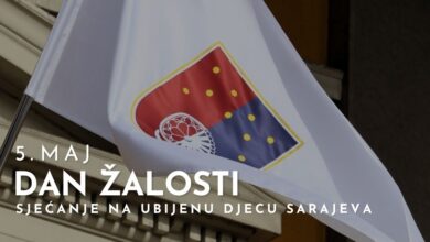 Photo of SUTRA DAN ŽALOSTI U KS: Sjećanje na 1.601 ubijeno dijete opkoljenog Sarajeva