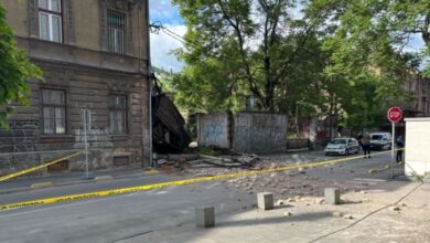 Photo of Obrušio se zid u centru grada