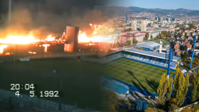 Photo of DAN KADA JE GORIO HRAM FUDBALA: 34 godine od paljenja stadiona Grbavica