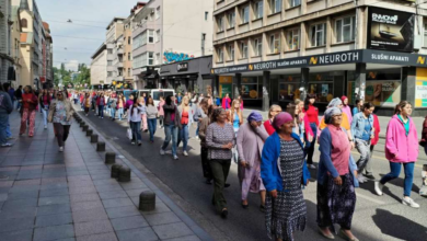 Photo of U centru Sarajeva snimanje završnih scena novog filma Jasmile Žbanić