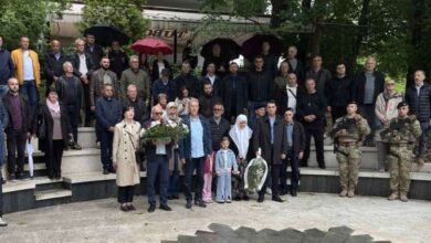 Photo of Delegacija FMUP-a odala počast šehidima i palim borcima OPSN ‘Lasta’