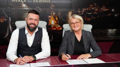 Photo of Historijski dan za SFK 2000 Sarajevo: Ministar Magoda i direktorica Hurem potpisali ugovor o podrsci za 2026. godinu