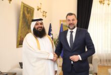 Photo of Ambasador Katara čestitao Konakoviću historijski uspjeh reprezentacije BiH