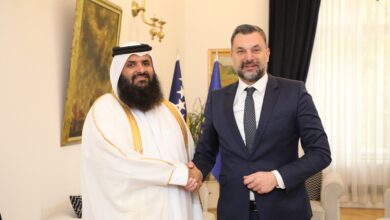 Photo of Ambasador Katara čestitao Konakoviću historijski uspjeh reprezentacije BiH