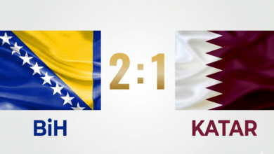 Photo of Kraj prvog poluvremena: BiH – Katar 2:1