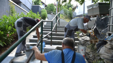 Photo of U toku radovi na sanaciji stepeništa