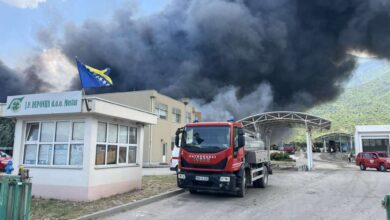 Photo of Upućeno upozorenje lokalnom stanovništvu zbog požara na deponiju Uborak