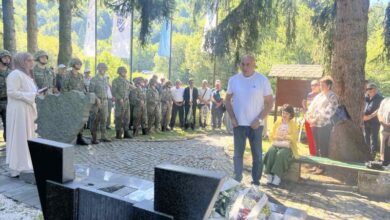Photo of Heroji ne umiru: Obilježena 34. godišnjica pogibije Čedomira Domuza – Bate