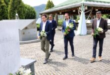 Photo of Posjeta delegacije Vlade Kantona Sarajevo Srebrenici potvrda kontinuirane podrške obilježavanju genocida i Memorijalnom centru.