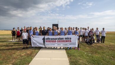 Photo of S Memorijalnog centra Ovčara krenuo XV. ultramaraton Vukovar – Srebrenica