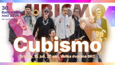 Photo of Baščaršijske noći: Cubismo koncert, 15. juli,  Velika dvorana BKC-a