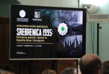 Photo of Predsjedavajući Okerić na otvaranju Međunarodne naučne konferencije “Srebrenica 1995: Kulminacija genocida i agresije na RBiH”