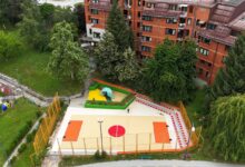 Photo of Napreduju radovi na uređenju sportskog igrališta u naselju Breka
