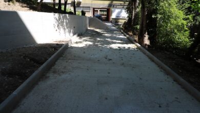 Photo of Napreduju radovi na sanaciji stepeništa i platoa u Ulici Alipašina