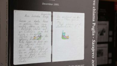 Photo of Nakon 30 godina u ladici: Italijanski novinar u Sarajevu izložio dječija pisma iz rata