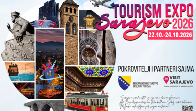 Photo of Sarajevo od 22. do 24. oktobra domaćin međunarodnog sajma turizma – Tourism Expo Sarajevo 2026
