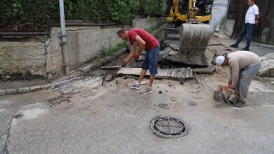 Photo of Počeli radovi na sanaciji Ulice Mandžina Gornja