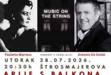 Photo of Štrosmajerova postaje muzička scena pod otvorenim nebom: Italijanske zvijezde pjevaju „Arije s balkona“