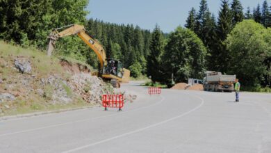 Photo of Počinje obnova regionalne ceste prema Igmanu iz pravca Hadžića u dužini od 5,3 kilometra