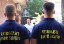 Photo of VATROGASCI CIVILNE ZAŠTITE KS UPUĆENI U KONJIC KAO ISPOMOĆ U GAŠENJU POŽARA