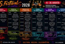 Photo of Festival u Centru od 15. do 20. augusta u Hastahana parku