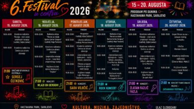 Photo of Festival u Centru od 15. do 20. augusta u Hastahana parku