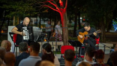Photo of Specijalni program Narodnog pozorišta Sarajevo „Kultura na ulice!“ otvoren koncertom CordAria Duo