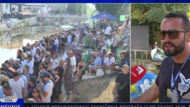 Photo of U Sarajevu održani skokovi u vodu Bentbaša Cliff Diving 2026, prvo mjesto pripalo Igoru Arseniću