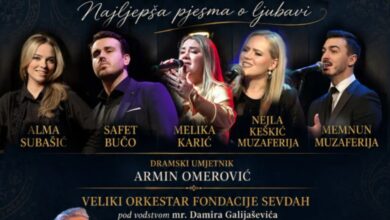 Photo of “Sevdah Balkana – najljepša pjesma o ljubavi”: Poseban gost koncerta legendarni Ibrica Jusić