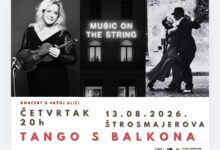 Photo of TANGO S BALKONA: Štrosmajerova u ritmu muzike za ples