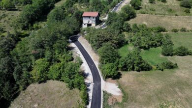 Photo of Asfaltiranjem Ulice Vranica brijeg spajaju se gornji i središnji dio naselja