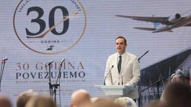 Photo of Aerodrom Sarajevo obilježio 30 godina od poslijeratnog otvaranja