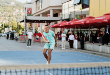 Photo of Slavni sportaši u Family Zone u ulici Franca Lehara u Sarajevu