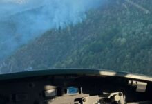 Photo of Helikopter i vojnici na terenu: OS BiH u borbi protiv požara u Cazinu i Nevesinju