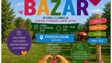 Photo of Zajedno za ljepše sutra: Četvrti humanitarni bazar u Pionirskoj dolini okuplja osmijehe i dobrotu