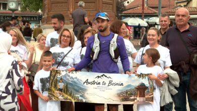 Photo of DNEVNIK TVSA/Ermin Muslimović iz ljubavi prema domovini trčao od Austrije do Bosne i Hercegovine