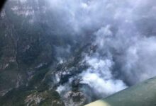Photo of Požar na Čvrsnici i dalje aktivan, djelovali kanaderi iz Hrvatske