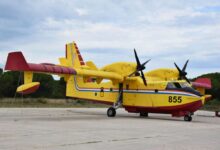 Photo of Kanaderi iz Hrvatske gase požar na Čvrsnici, na požarištu više od 100 vatrogasaca