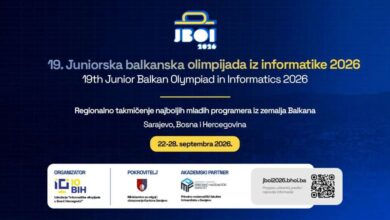 Photo of Sarajevo domaćin mladim informatičarima iz 13 država: Počinje JBOI 2026