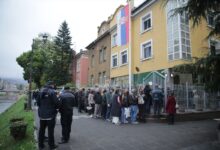 Photo of Glasanje u Ambasadi Srbije u Sarajevu