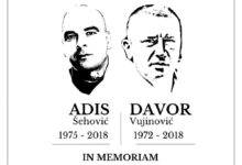 Photo of Obilježavanje osme godišnjice ubistva policijskih službenika Adisa Šehovića i Davora Vujinovića