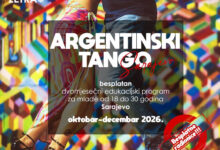 Photo of Otvorene prijave za „Sarajevo Tango Young 2026“: Besplatne radionice argentinskog tanga za mlade u Zetri